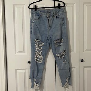 American Eagle Hi Rise Crop Jegging